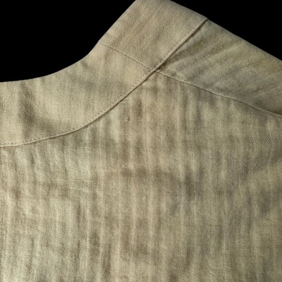 Sundance Hepburn Textured Wrap 100% cotton blouse size medium - Picture 2 of 8